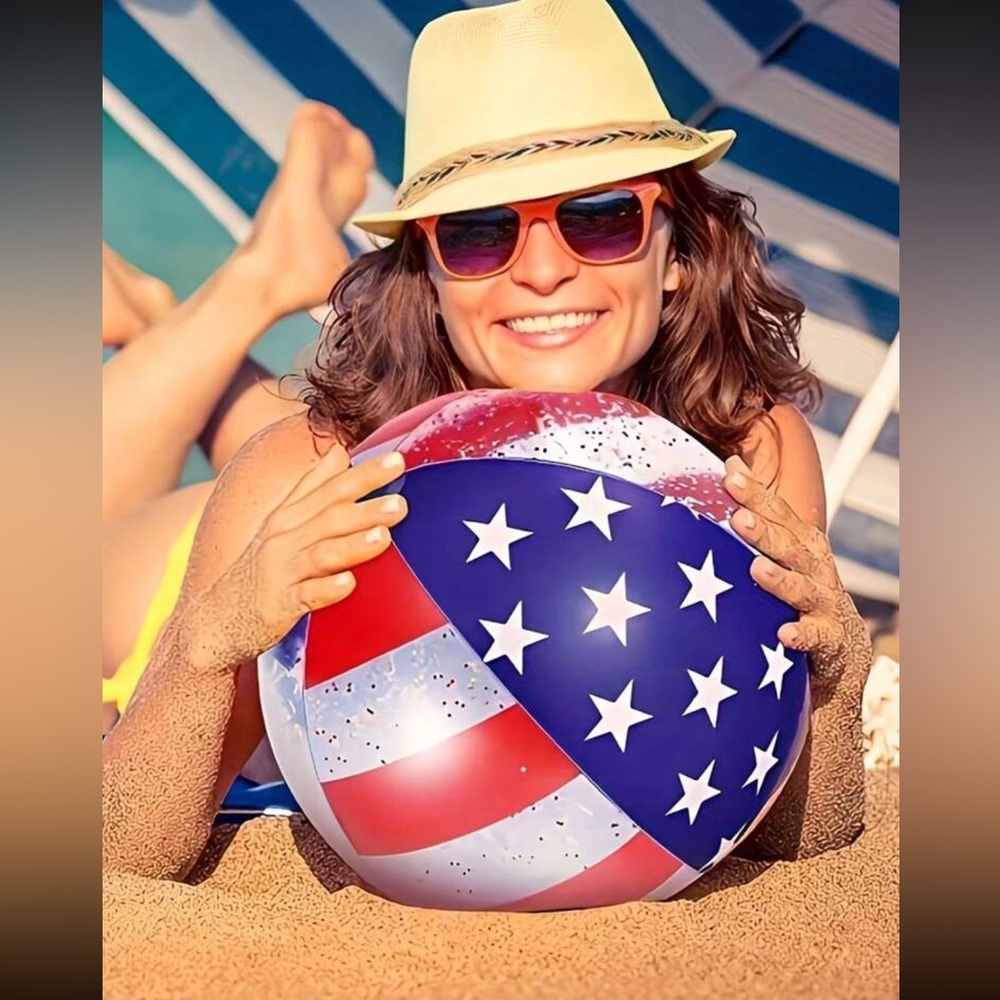 🇺🇸 American Flag Beach Ball